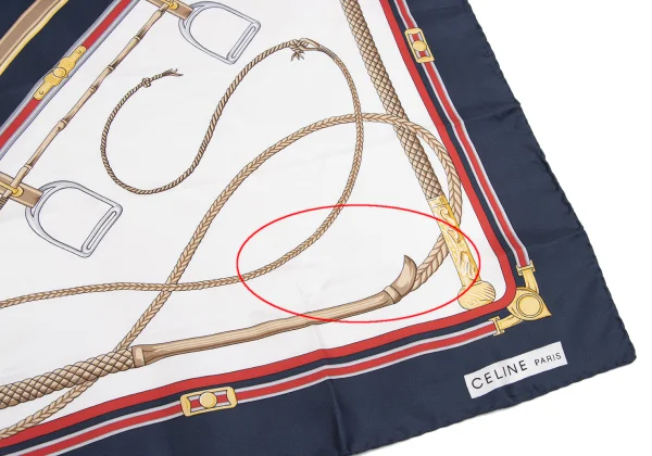 CELINE Reins Printed Scarf K-162345_005