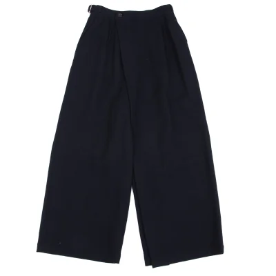 tricot COMME des GARCONS Wool Side Belt Half Wrap Design Pants
