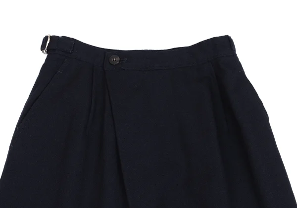 tricot COMME des GARCONS Wool Side Belt Half Wrap Design Pants K-162346_002