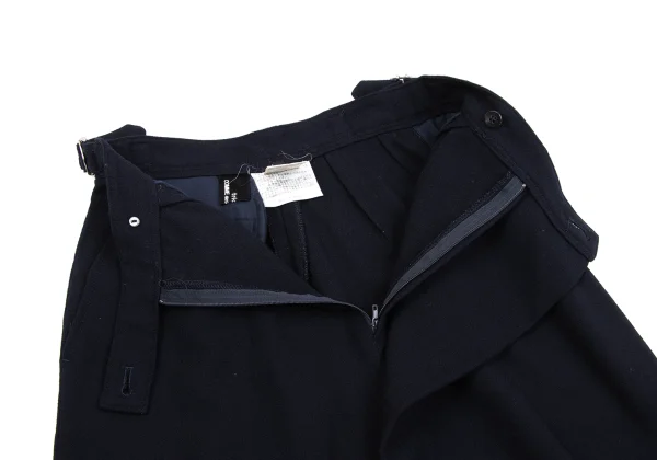 tricot COMME des GARCONS Wool Side Belt Half Wrap Design Pants K-162346_005