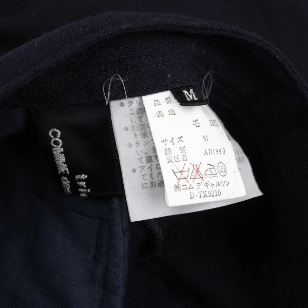 tricot COMME des GARCONS Wool Side Belt Half Wrap Design Pants K-162346_015