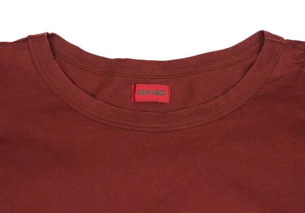 KENZO Cotton Boat Neck T Shirt K-162347_004