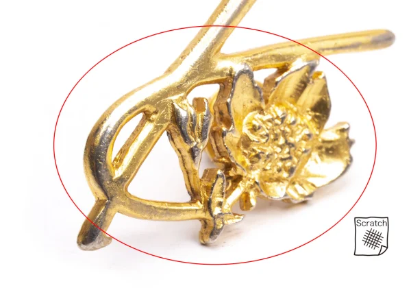 KENZO Logo Floral Pin K-162350_002