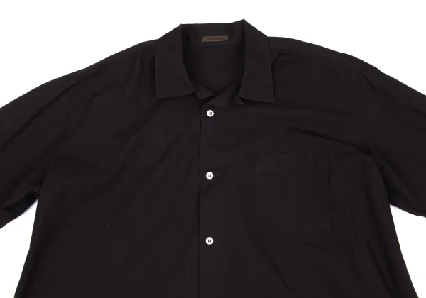 Y's for men Dyed Cotton Open Collar Shirt K-162351_002