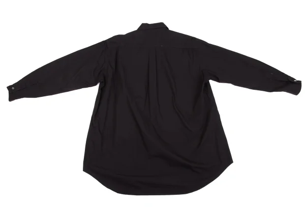 Y's for men Dyed Cotton Open Collar Shirt K-162351_014