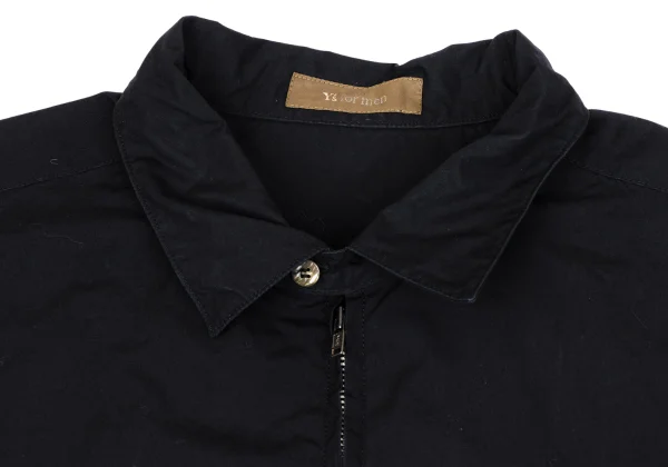 Y's for men Cotton Zip-up Long Sleeved Shirt K-162354_003