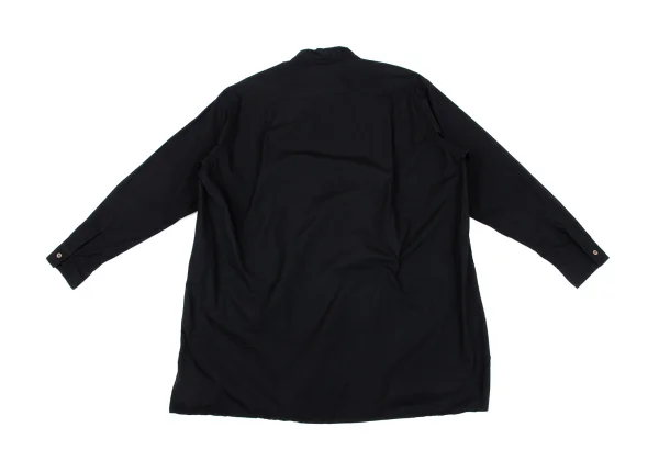 Y's for men Cotton Zip-up Long Sleeved Shirt K-162354_012