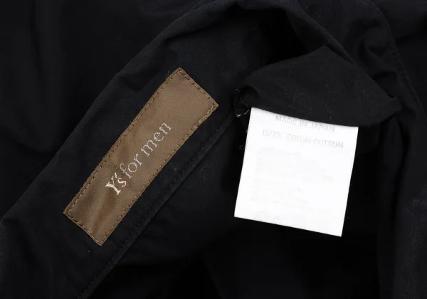 Y's for men Cotton Zip-up Long Sleeved Shirt K-162354_014