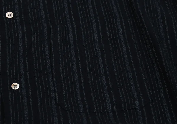 Y's for men Rayon Cotton Striped Band Collar Shirt K-162355_006