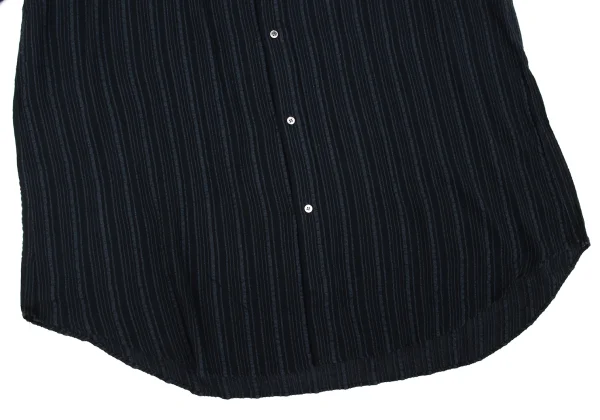 Y's for men Rayon Cotton Striped Band Collar Shirt K-162355_010