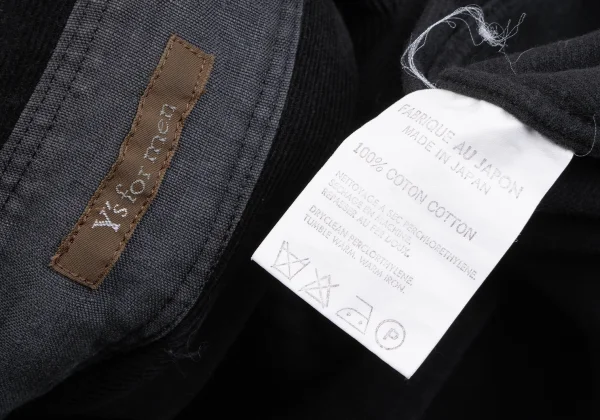 Y's for men Cotton Corduroy Shirt K-162357_015
