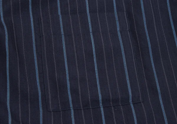 Y's for men Rayon Striped Skipper Pullover Shirt K-162358_008