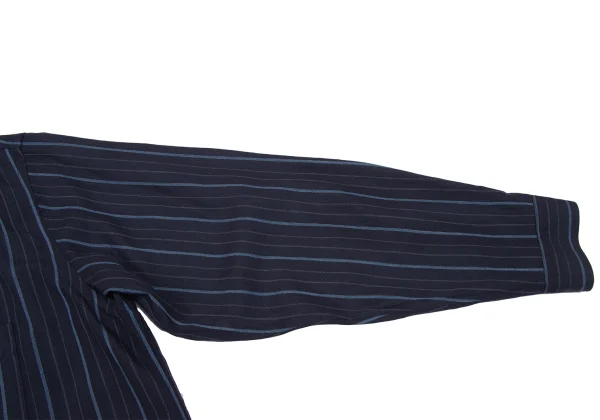 Y's for men Rayon Striped Skipper Pullover Shirt K-162358_009