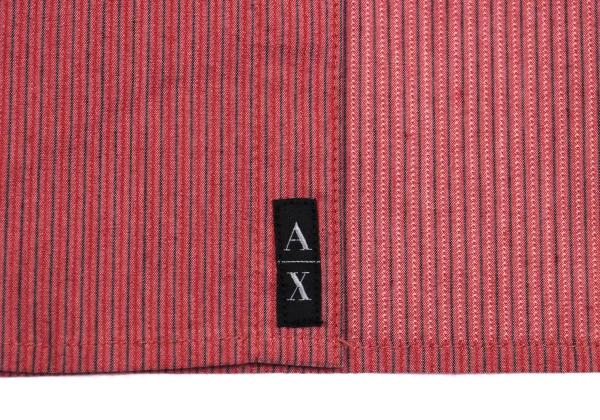 ARMANI EXCHANGE Cotton Nylon Stretch Striped Shirt K-162362_009