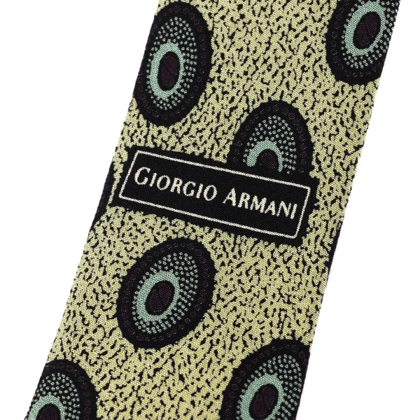 GIORGIO ARMANI Graphic Printed Silk Tie K-162363_005