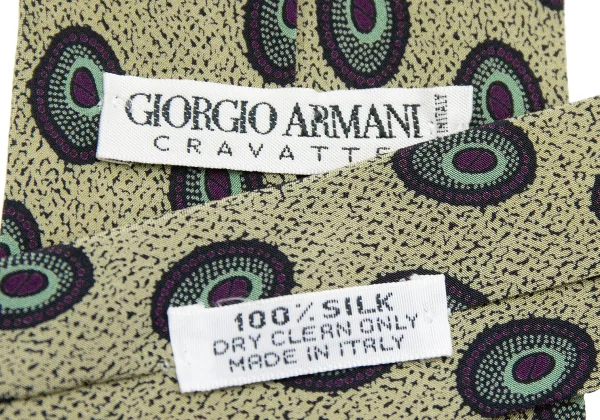 GIORGIO ARMANI Graphic Printed Silk Tie K-162363_006