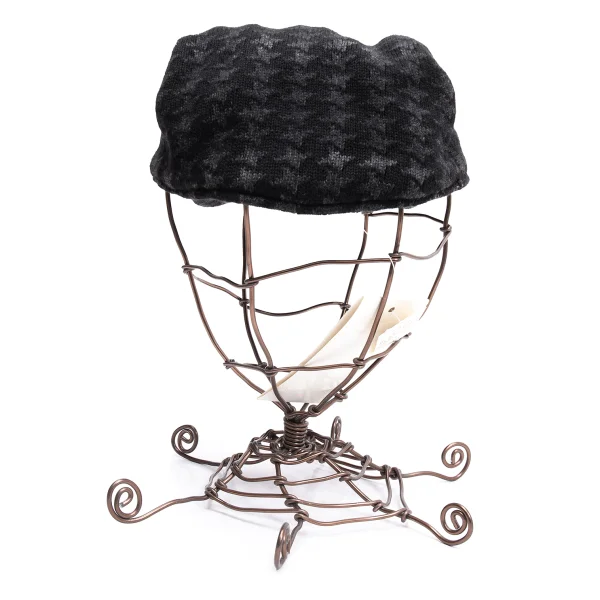 ARMANI EXCHANGE Cotton Wool Houndstooth Cap K-162373_004