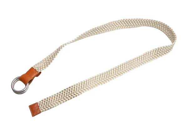 ARMANI EXCHANGE Braided Circle Buckle Belt K-162376_002