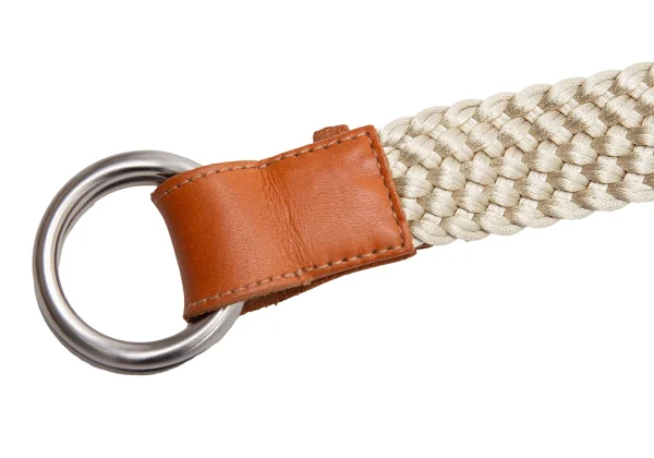 ARMANI EXCHANGE Braided Circle Buckle Belt K-162376_003