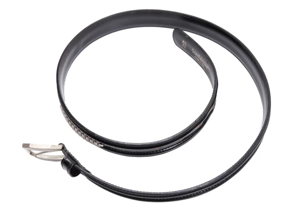 GIANNI VERSACE Metal Band Leather Belt K-162377_002
