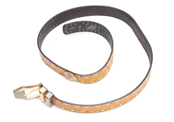 GIANNI VERSACE Rivet Leather Belt K-162380_002