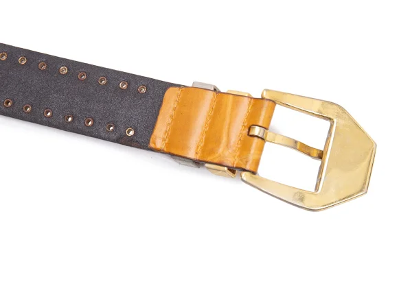GIANNI VERSACE Rivet Leather Belt K-162380_007