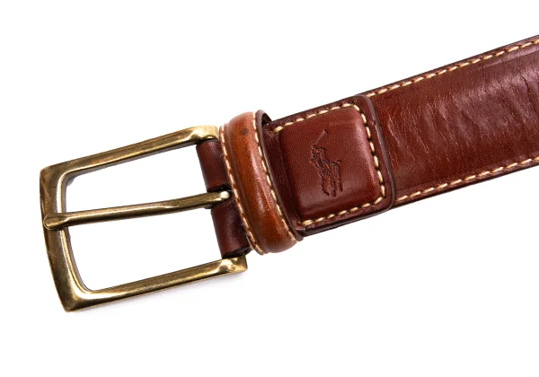 POLO RALPH LAUREN Pony Emboss Leather Belt K-162381_003