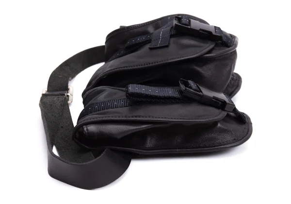 ISAMU KATAYAMA BACKLASH Belted Leather Waist bag K-162382_006
