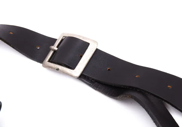 ISAMU KATAYAMA BACKLASH Belted Leather Waist bag K-162382_008