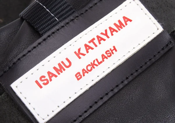 ISAMU KATAYAMA BACKLASH Belted Leather Waist bag K-162382_015