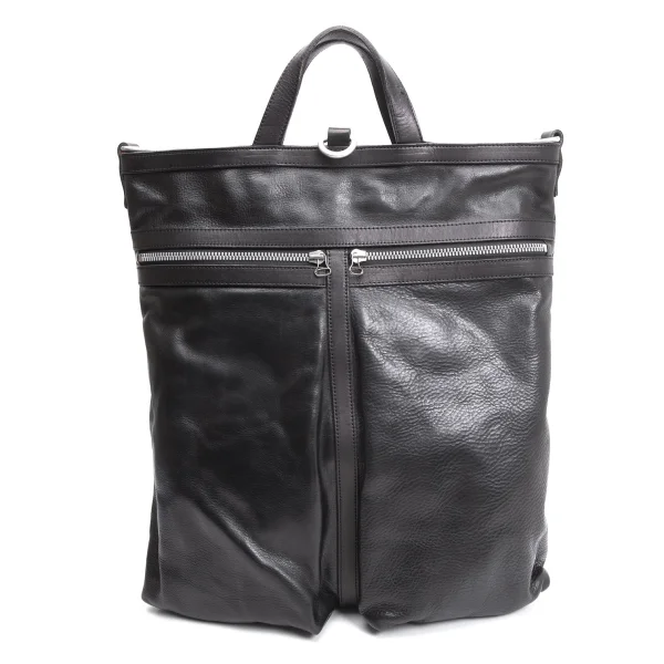 ISAMU KATAYAMA BACKLASH Quilting Lining Leather Tote Bag K-162383_002