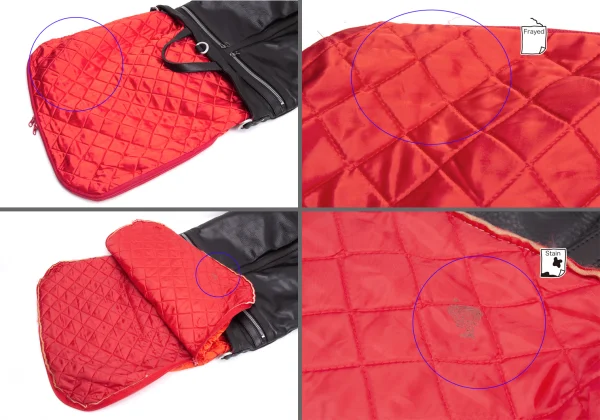 ISAMU KATAYAMA BACKLASH Quilting Lining Leather Tote Bag K-162383_015