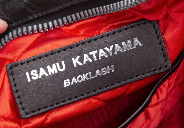 ISAMU KATAYAMA BACKLASH Quilting Lining Leather Tote Bag K-162383_018