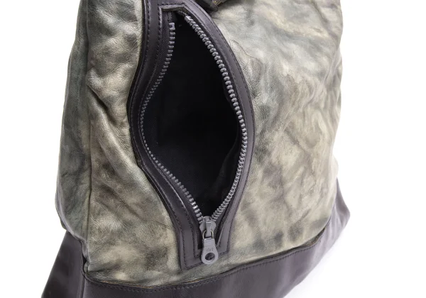 ISAMU KATAYAMA BACKLASH Dyed Leather 2way Bag K-162384_008