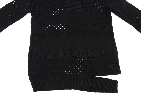 KARL LAGERFELD Mesh Striped Knit K-162386_008