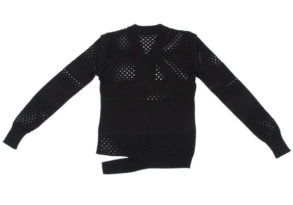 KARL LAGERFELD Mesh Striped Knit K-162386_012