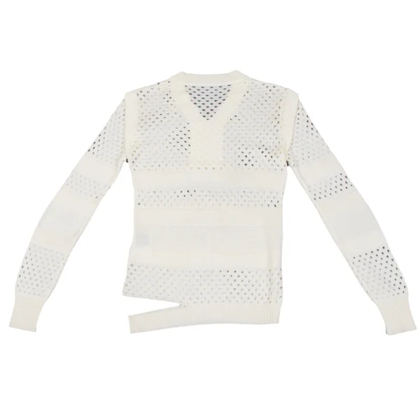 KARL LAGERFELD Mesh Striped Knit K-162387_012