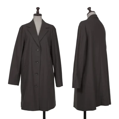 Mademoiselle NON NON Cotton Blended Long Jacket