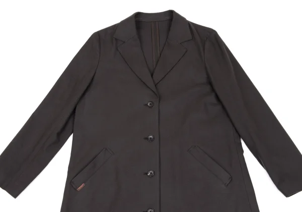 Mademoiselle NON NON Cotton Blended Long Jacket K-162391_003