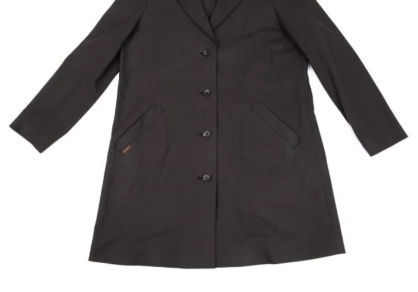 Mademoiselle NON NON Cotton Blended Long Jacket K-162391_008