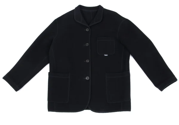Mademoiselle NON NON Wool Blended Pocket Design Jacket K-162393_002