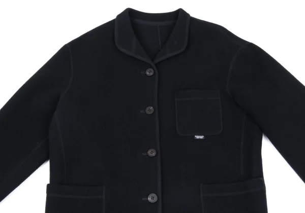 Mademoiselle NON NON Wool Blended Pocket Design Jacket K-162393_003