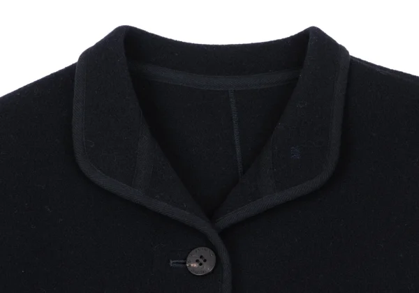 Mademoiselle NON NON Wool Blended Pocket Design Jacket K-162393_004