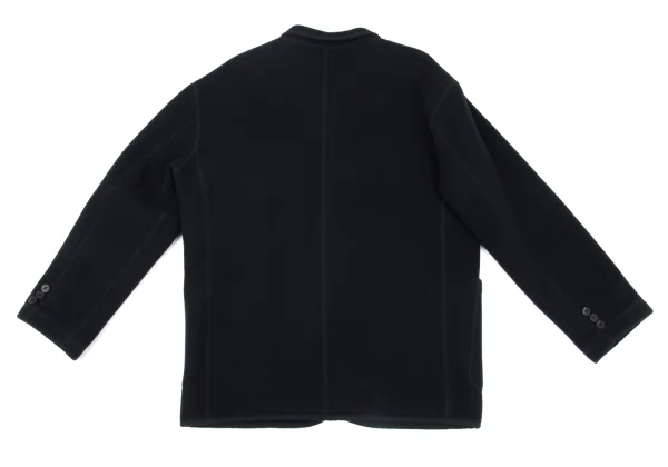 Mademoiselle NON NON Wool Blended Pocket Design Jacket K-162393_015