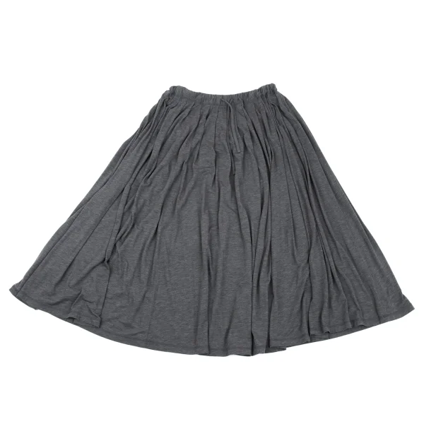 Mademoiselle NON NON Angora Blended Tuck Flare Skirt K-162394_002