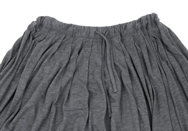 Mademoiselle NON NON Angora Blended Tuck Flare Skirt K-162394_004