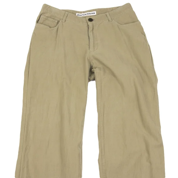 Mademoiselle NON NON Cotton Blended Stretch Pants K-162398_002