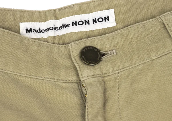 Mademoiselle NON NON Cotton Blended Stretch Pants K-162398_006