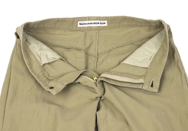 Mademoiselle NON NON Cotton Blended Stretch Pants K-162398_007