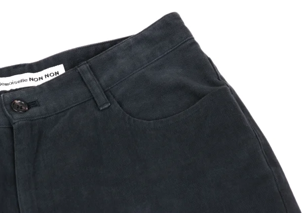 Mademoiselle NON NON Cotton Moleskine Pants K-162399_004
